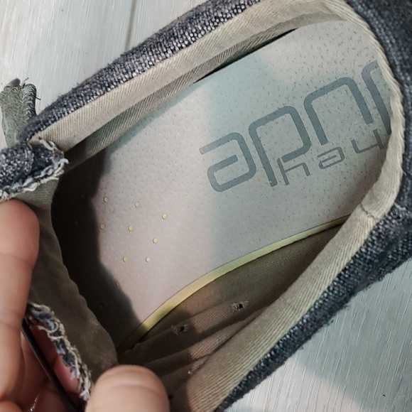 Hey Dude Mens Wally Woven Carbone Loafer Slip on shoes sz 13 - Picture 11 of 12